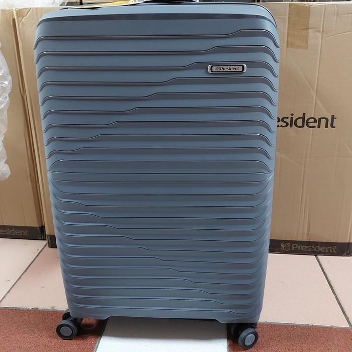 Gambar koper president 20 inch 1918 original - grey 1920 dari bagasi tas n koper undefined Tokopedia