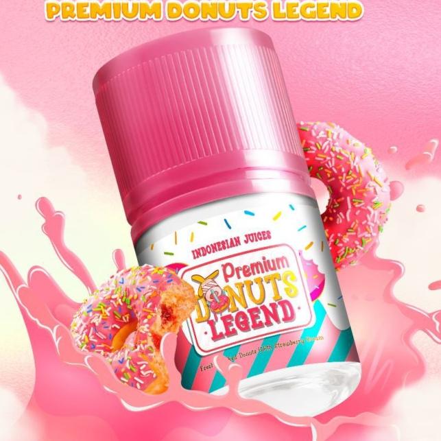 Jual Premium Donuts Legend Strawberry 60ML by Indonesian Juices - Liquid -  Kab. Tangerang - Jakartavapers | Tokopedia