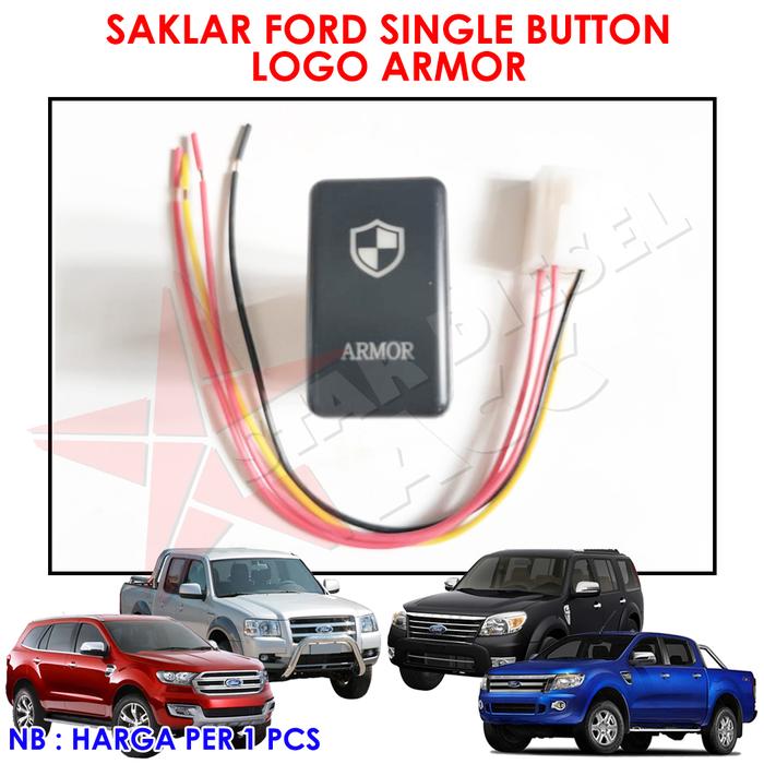 Gambar TOMBOL SAKLAR LAMPU FORD RANGER 2.2 3.2 MAZDA BT50 1 TOMBOL AKSESORIS - ARMOR dari Star Diesel undefined Tokopedia