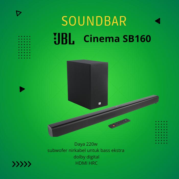 Jual sound bar jbl sb 160 original JBL SOUND BAR 160 Jakarta