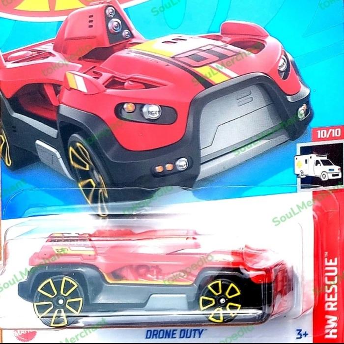 Gambar HOTWHEELS DRONE DUTY 2022 MERAH - FIRST EDITION - 2022 Merah dari SouLMerchant undefined Tokopedia