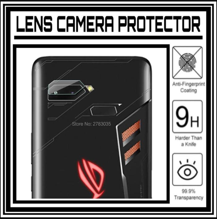 Gambar ASUS ROG PHONE II 2 ZS660KL LENS CAMERA GLASS PROTECTOR BACK KAMERA 9H - CLEAR, ASUS ROG PHONE2 dari Original Shop Nillkin undefined Tokopedia