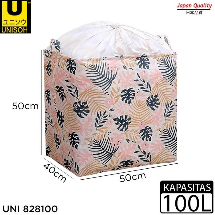 Gambar UNISOH Keranjang Baju Pakaian Kotor Laundry Bag Tempat Penyimpanan - MEDIUM dari unisoh undefined Tokopedia
