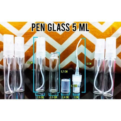 Gambar Botol Parfum Kosong Pen Glass drat 5ml/Termurah/Best Seller - tutup putih dari Surga Parfum Grosir undefined Tokopedia
