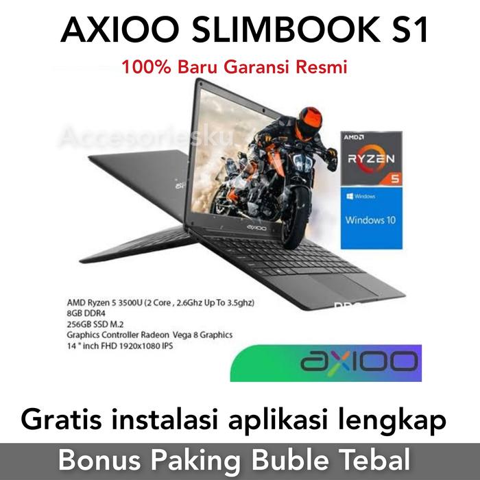 Laptop Axioo Mybook Ryzen 3500u Core Axioo Slimbook Ryzen Pro 3500