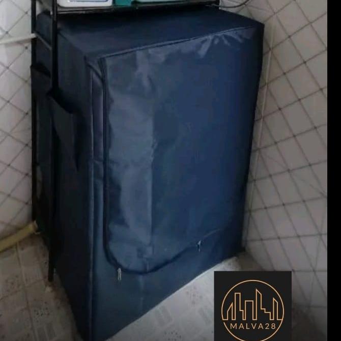 Gambar PENUTUP COVER MESIN CUCI 1 TABUNG BUKAAN DEPAN - NAVY, 6 kg - 6,5 kg dari malvaa28 undefined Tokopedia