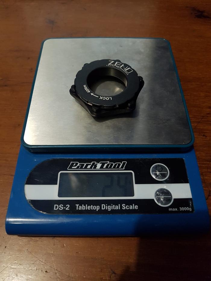 Gambar ADAPTOR ROTOR CENTERLOCK RINGAN ZENO TO 6 BOLT LIGHT WEIGHT 24 GRAM - 24 gram dari Kayumas Bike undefined Tokopedia