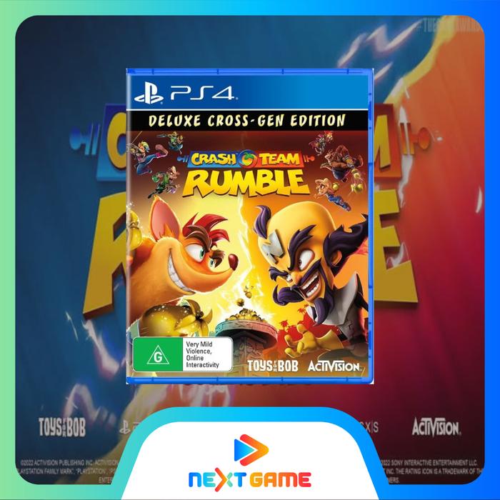 Gambar PS4/PS5 Crash Team Rumble Deluxe Edition - PS4 dari Next Game_NEW undefined Tokopedia