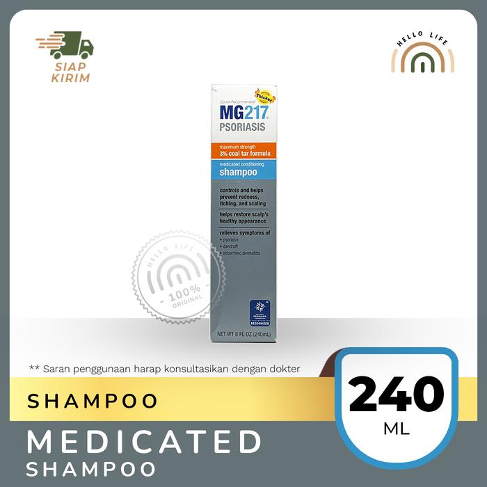 Gambar MG 217 Psoriasis Medicated 3% COAL TAR SHAMPOO dari Hello Life Store undefined Tokopedia