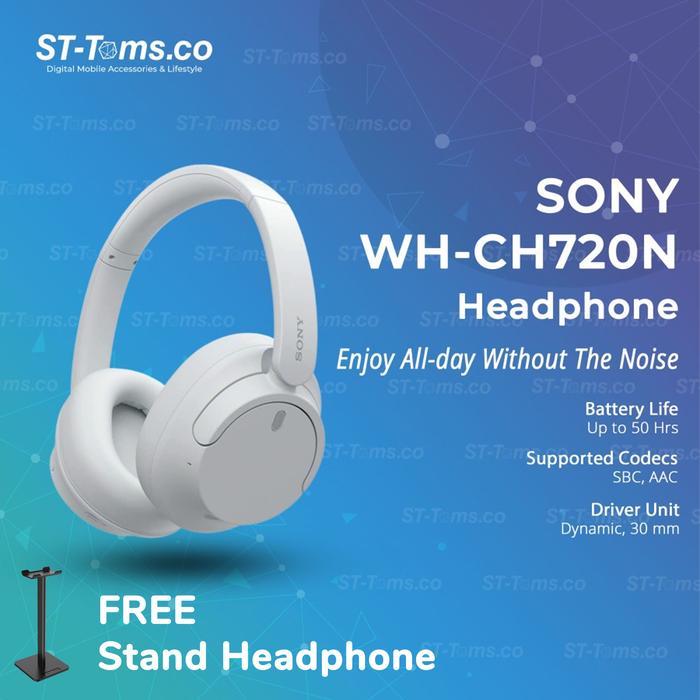 Promo Sony WH-CH720N WHCH720 CH720 CH 720 N 720N Bluetooth Headphone ...