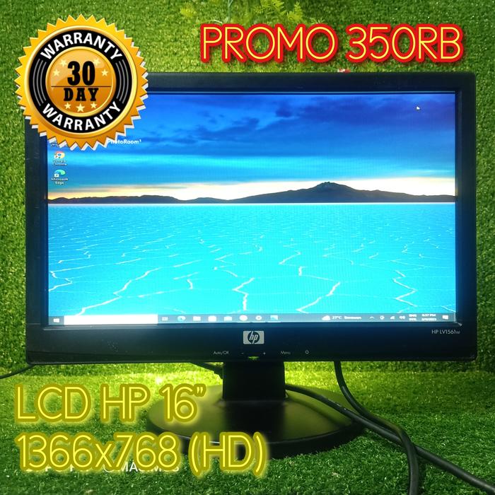 Gambar LCD Monitor Komputer HP 16inch wide LV1561w dari Masimus Komputer undefined Tokopedia