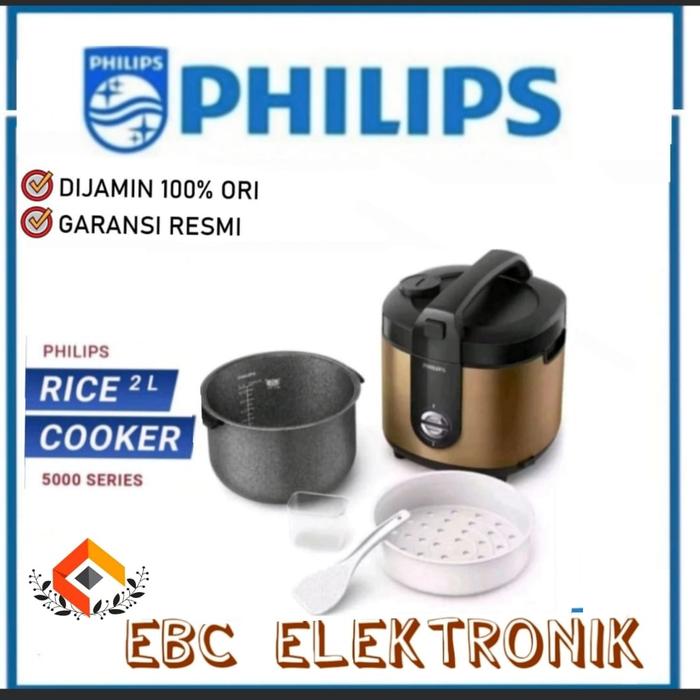 Gambar Philips HD-3138 MAGIC COM PHILIPS ORI 100%/PHILIPS RICE COOKER 2 LITER - Cokelat dari EBC ELEKTRONIK undefined Tokopedia