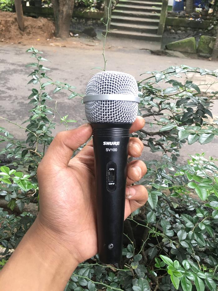 Gambar Microphone Shure Sv100 Original dari Permata Music undefined Tokopedia