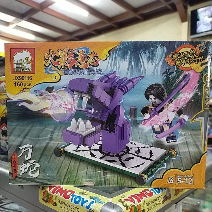 Gambar mainan balok edukasi brick naruto jx90116 - B dari vino toys purwokerto undefined Tokopedia