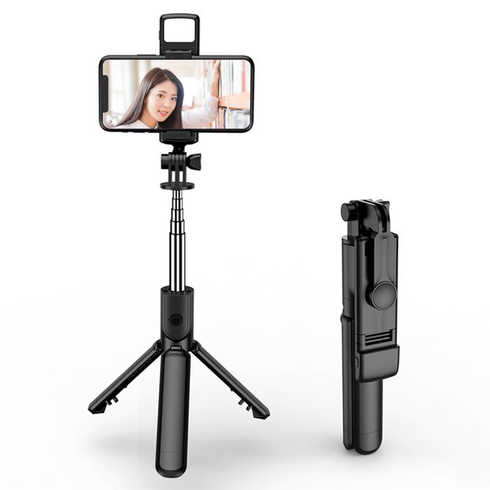 Gambar Tongsis Bluetooth LED Flash Portable Selfie+Tripod HP+Remote Control 4 dari IndoGrossirofficial undefined Tokopedia
