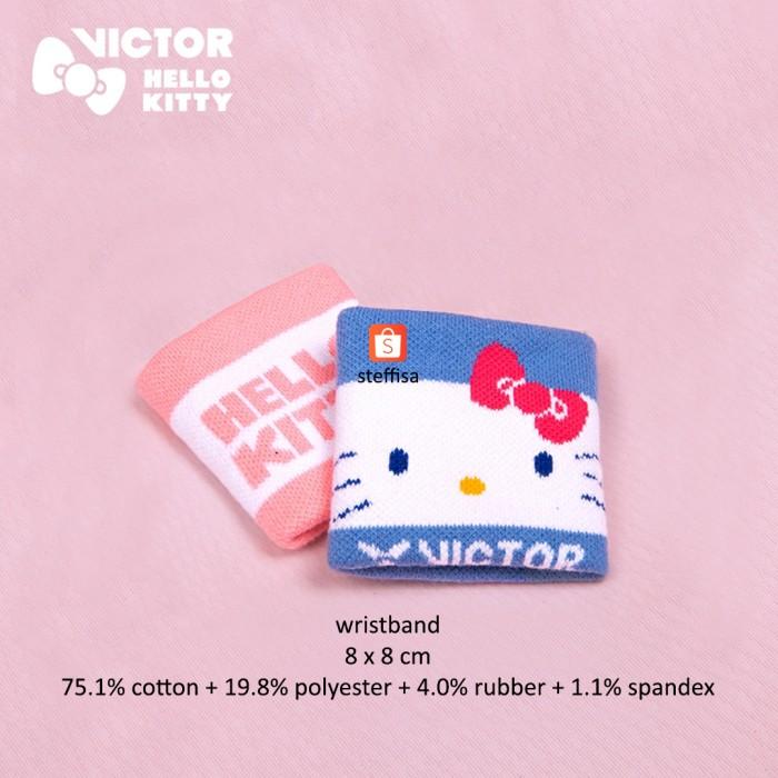 Gambar WRIST BAND | wristband Victor Hello Kitty original handband hellokitty - HK 1pink+1blue dari steffiboots undefined Tokopedia
