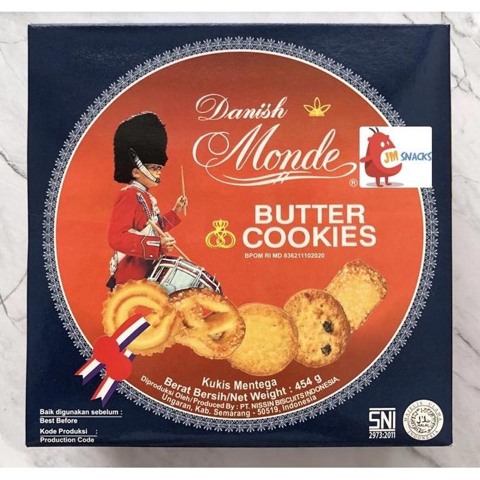 Gambar [PROMO!!] Monde Butter Cookies 454gr - danish monde kaleng nikmat dari warmindo99 undefined Tokopedia