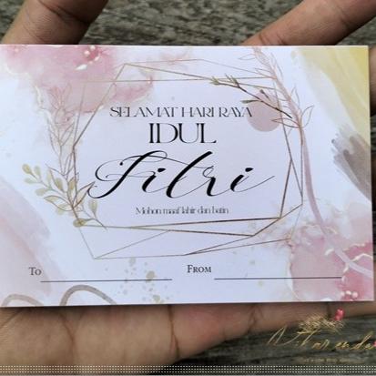 Gambar Kartu Ucapan Idul Fitri Card Kartu Lebaran Gift Card - FITRI 1 dari GALERI69 undefined Tokopedia