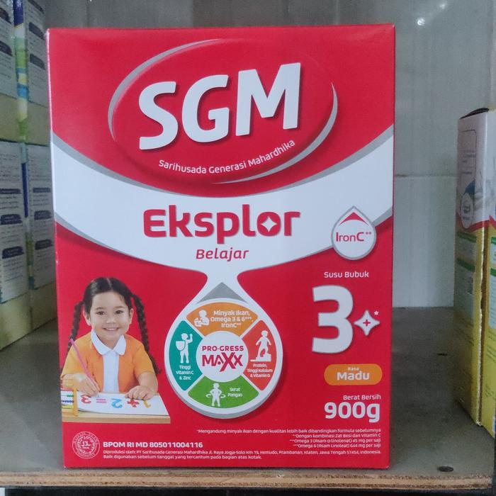Gambar SGM Eksplor 3+ Madu 900g dari HOKKIESTAR undefined Tokopedia