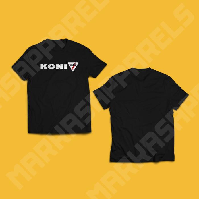Gambar Kaos Tshirt KONI TYPE LOGOS - Hitam, L dari MarkasHobby undefined Tokopedia