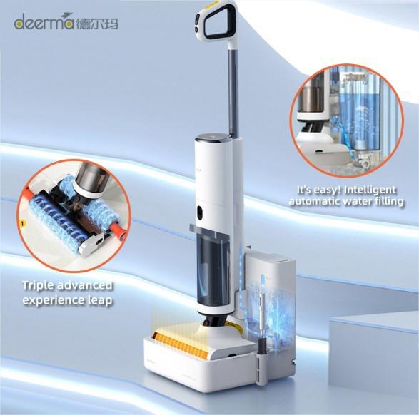 Gambar Deerma VX900 Dual Brush Vacuum Cleaner Pel Lantai Floor Washer dari GADVENTIA undefined Tokopedia