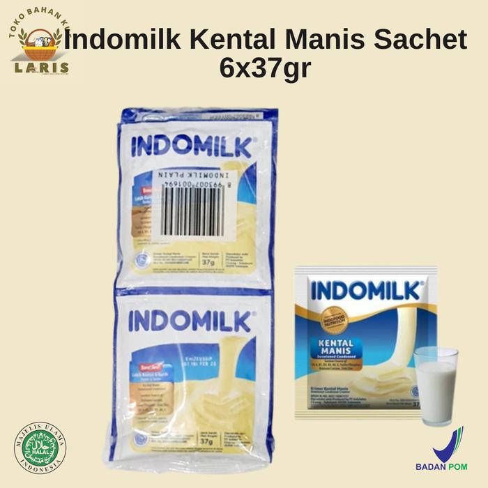 Gambar Indomilk Kental Manis Sachet Putih dari Tobaku Laris Malang undefined Tokopedia
