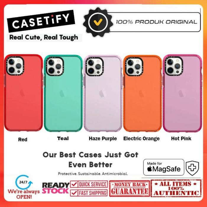 Gambar Case iPhone 12 Mini CASETIFY IMPACT Case ORIGINAL - Pink/Blue dari SULADA OFFICIAL undefined Tokopedia