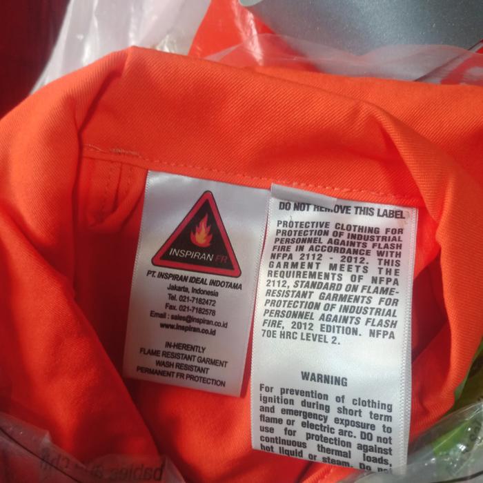 Gambar Coverall/werpak Daletec - Orange, M dari Chorona2020 Safety Tools undefined Tokopedia