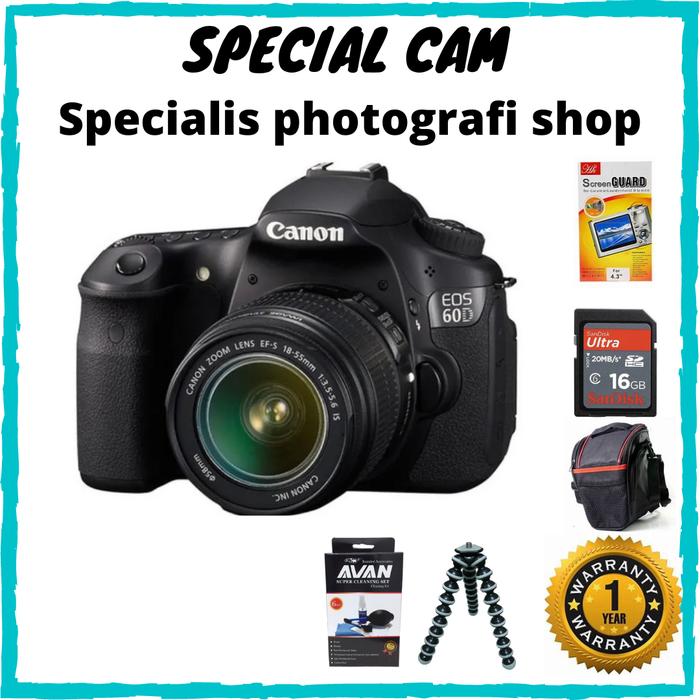 中古】Canon キヤノン EOS 60D EF-S 18-55 IS II レンズキット 元箱付き