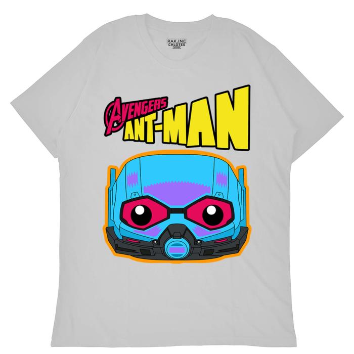Gambar Baju Putih Pria Kaos FUNKO POP CHIBI ANT MAN / T-shirt Distro Marvel - S, Putih dari RAK.INC CHLOTES undefined Tokopedia