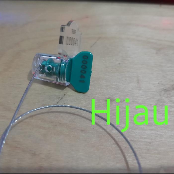 Gambar SEGEL PLN SEGEL METERAN PLN SEGEL METERAN AIR SEGEL WATER METER - Hijau + Kawat dari GITU TEKNIK undefined Tokopedia