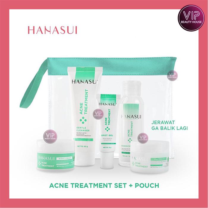 Gambar VIP  | HANASUI SKINCARE Set | Flawless Glow | Acne Treatment - Acne Set dari Vicci Beauty House undefined Tokopedia