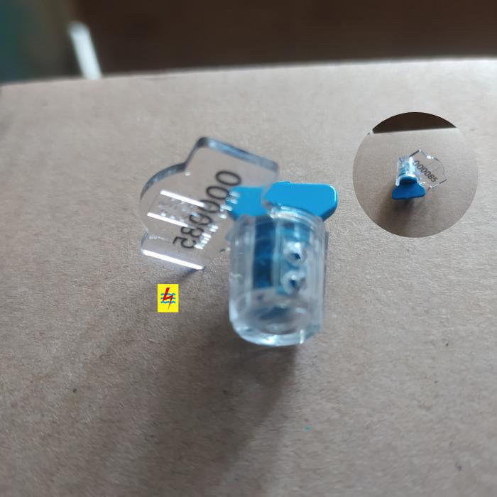 Gambar SEGEL PLN SEGEL METERAN PLN SEGEL METERAN AIR SEGEL WATER METER - Biru Non Kawat dari GITU TEKNIK undefined Tokopedia