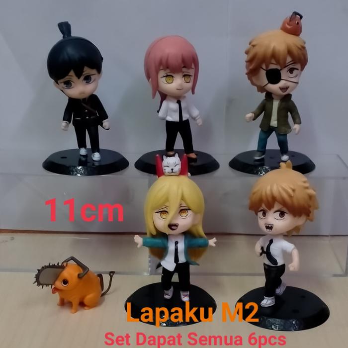 Gambar CHAINSAW MAN POWER DENJI POCHITA MAKIMA ACTION FIGURE - Seri#B dari Lapaku M2 undefined Tokopedia