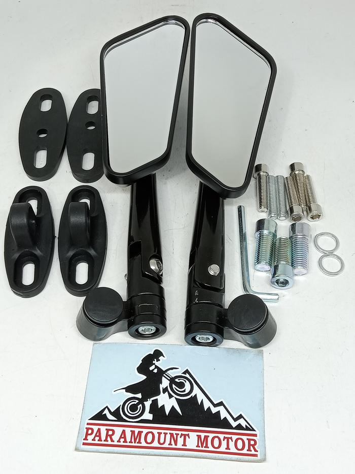 Gambar Spion circuit sirkuit full cnc universal nmax aerox pcx dll - HITAM KCA PUTIH, SIRKUIT dari Paramount motor undefined Tokopedia