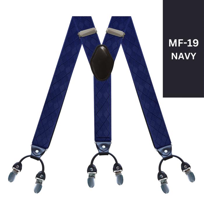 Gambar RICARDO - suspender bretel pantalon - FREE BOX ! - NAVY dari Toko 1973 undefined Tokopedia