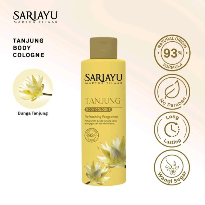 Gambar SARIAYU Body Splash Cologne - Eksotika Tanjung 150mL dari Hangvalen undefined Tokopedia