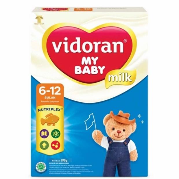 Gambar Vidoran my baby susu formula bayi 6-12 bulan 575gr dari CENDANA ONLINESHOP undefined Tokopedia