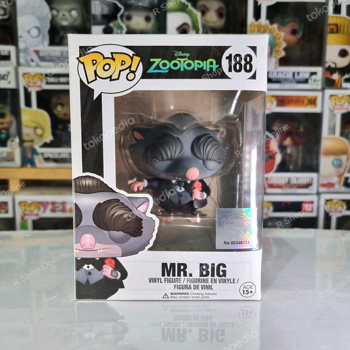 Gambar Funko Pop - Disney Zotopia - Mr. Big #188 dari R ShopOnline undefined Tokopedia