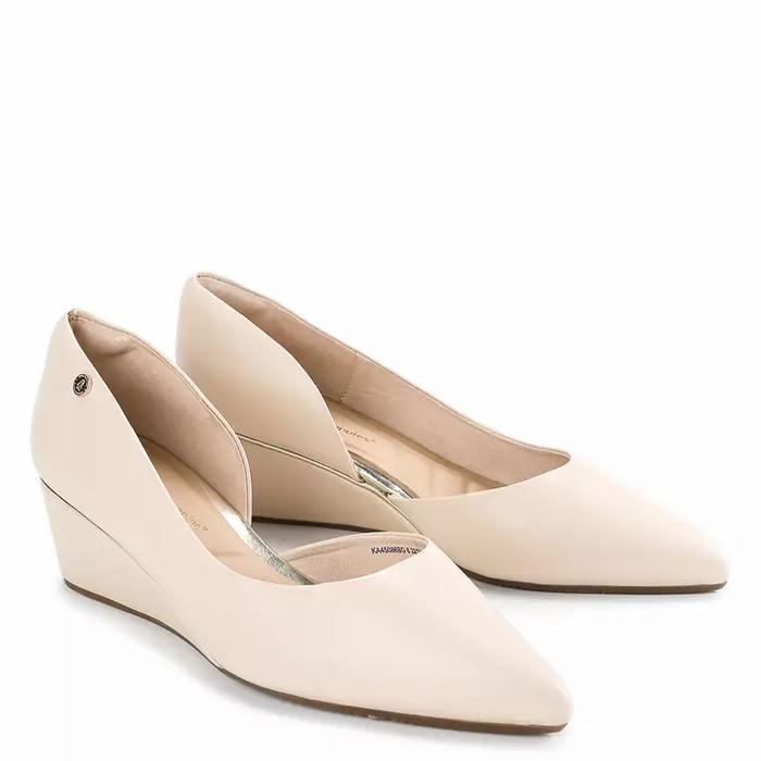 Gambar HUSH PUPPIES - SEPATU WEDGES WANITA ORIGINAL - Chloe - Beige dari DUZ&NN undefined Tokopedia
