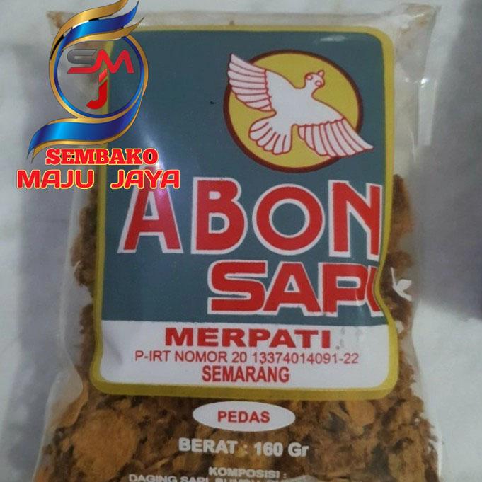 Gambar Abon sapi crispy Merpati / abon sapi merpati asli semarang murah - manis original dari SEMBAKO MAJU JAYAA SMJ undefined Tokopedia
