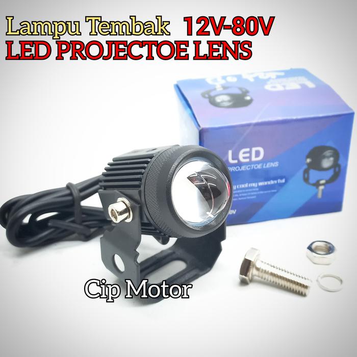 Gambar Lampu Led D2 Laser Mini Putih Kuning CR7 Satuan - LED GMS Bulat dari Cip Motor undefined Tokopedia