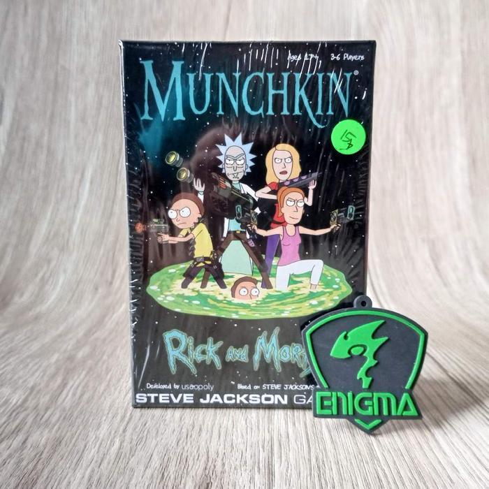 Gambar RICK AND MORTY MUNCHKIN BOARD GAME - ENIGMAZONE - MUCHKIN dari Enigma Zone undefined Tokopedia