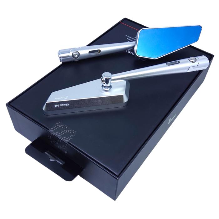 Gambar Spion Logo r Rizoma New Circuit 744 Full Aluminium Universal - Silver dari Legend Motor Shop Id undefined Tokopedia