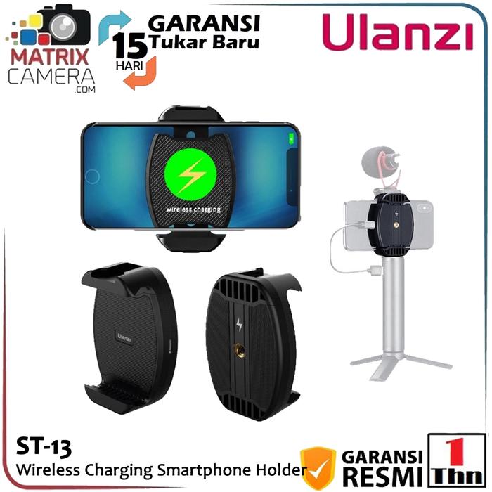 Jual Ulanzi ST-13 Wireless Charging Smartphone Phone Holder with