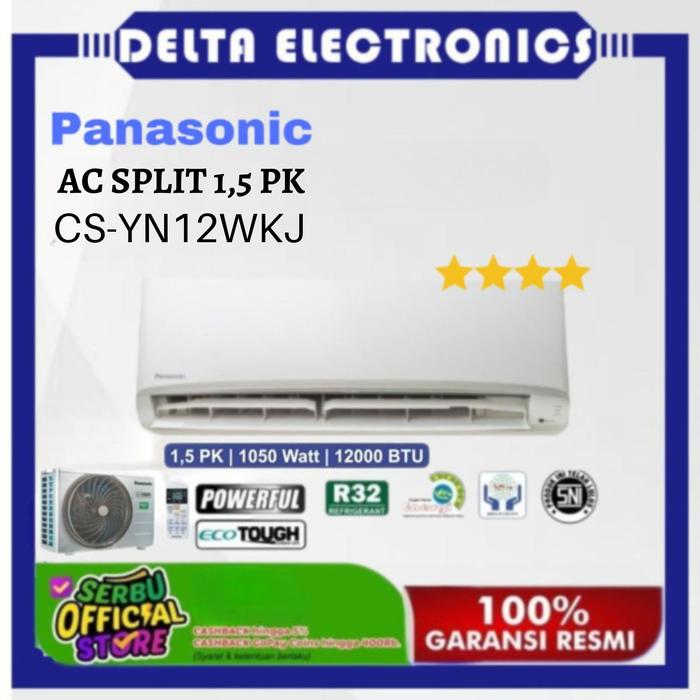 Gambar PANASONIC YN12WKJ AC 1,5PK STANDARD YN12 WKJ - YN 12WKJ Unit Only dari Delta Electronics undefined Tokopedia