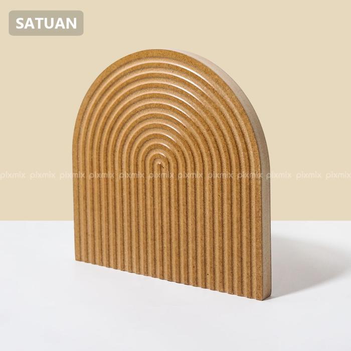 Gambar Wood Tray U Shape Medium - Tatakan kayu | Properti Foto Pixmix - Putih dari Pixmix id undefined Tokopedia