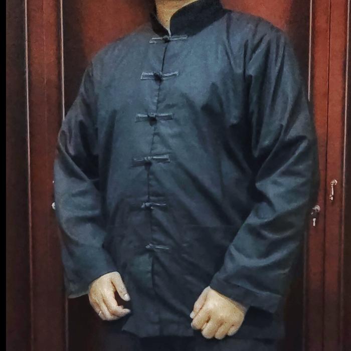 Gambar Baju Kungfu / Baju Wing Chun / Baju Ip Man / Baju Chinese (BLACK) - Hitam, XL dari Wing Chun Harmony Indonesia undefined Tokopedia