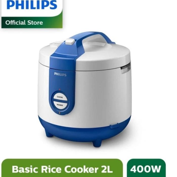 Gambar Rice Cooker 2 Liter Philips HD 3119 Basic Green HD3119 Mejikom Magicom - Biru dari Hasil Gemilang Surabaya undefined Tokopedia