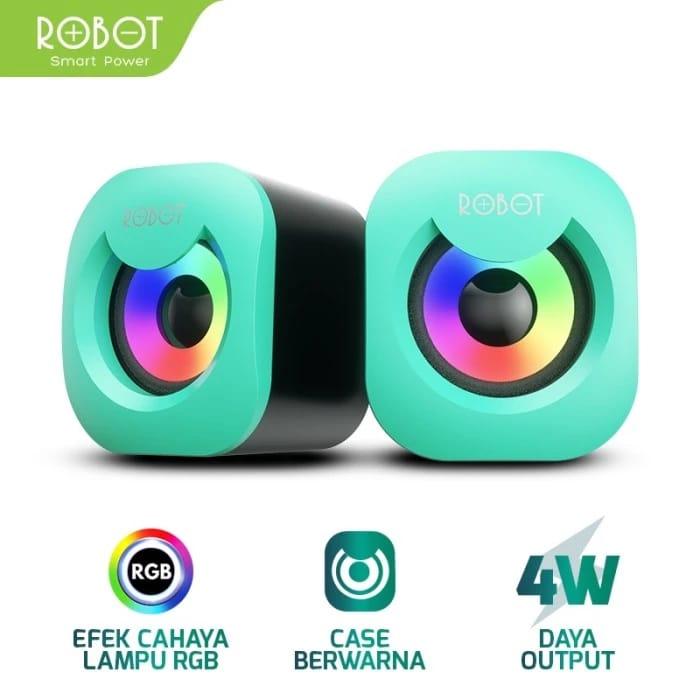 Gambar Speaker Gaming Gamen GS8 Soundbar RGB Light Bass Komputer Laptop USB - RS180 BIRU dari RD CELLULAR BALTOS_NEW undefined Tokopedia